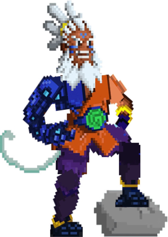 Mage upside down
