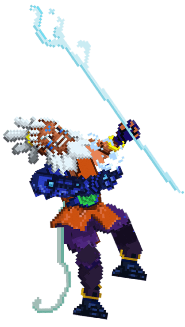 Mage upside down